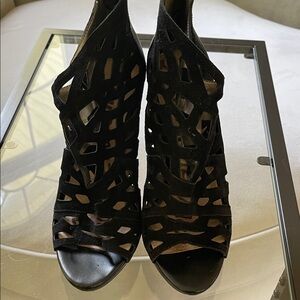 Sam Edelman Black Cutout Heels